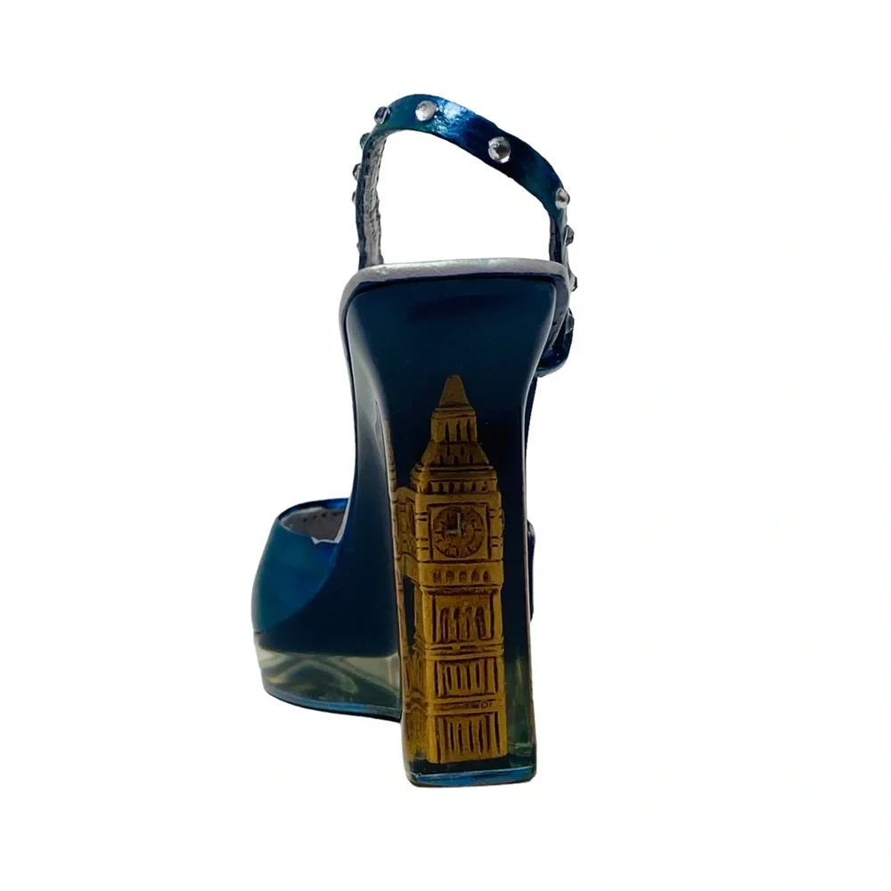 Just The Right Shoe HIGH TIME Rare By Lorraine Vail Big Ben Tower